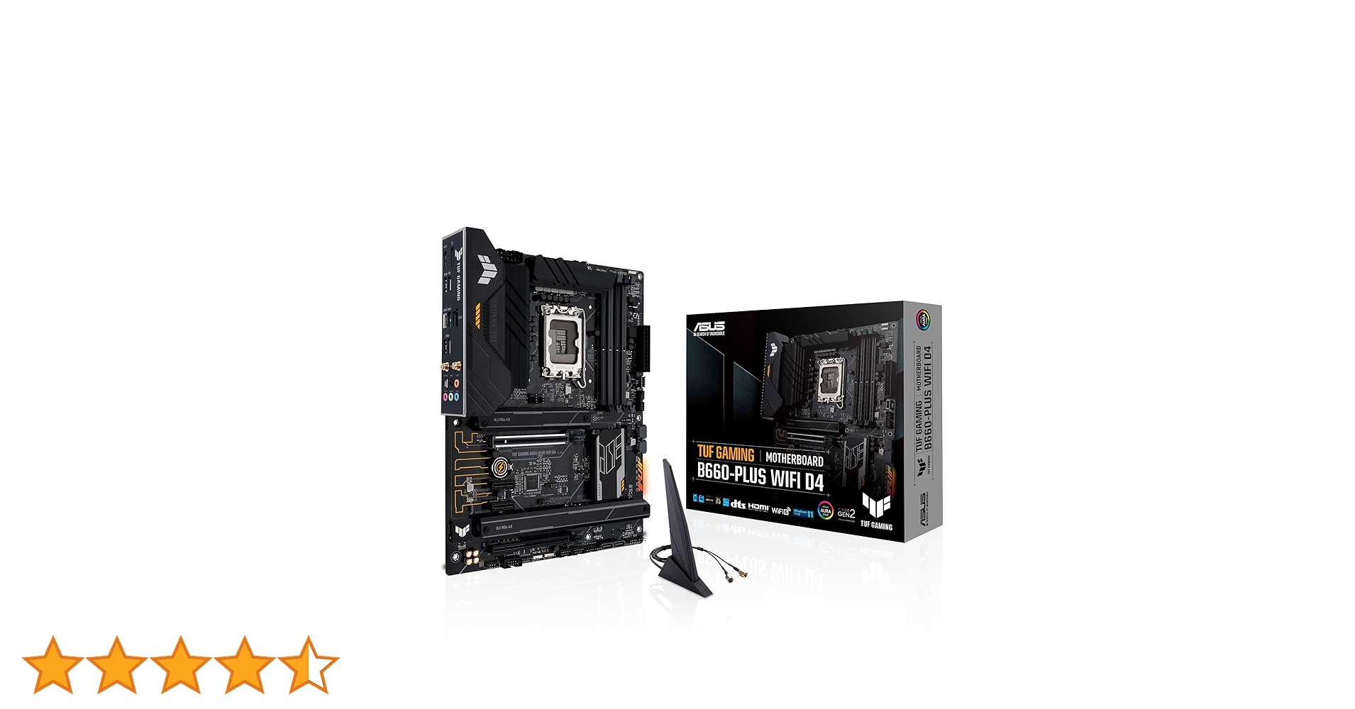 ASUS TUF Gaming B660-PLUS WiFi D4 Scheda Madre ATX, Intel